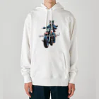 snow two thousandのワイルド夢ネコ Heavyweight Hoodie