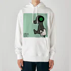 Posagodardy  ポサゴダルディのVinyl Dog Green ear Heavyweight Hoodie