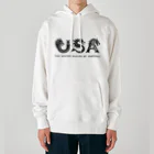 AwagoModeのUSA (The United States of America) Type1 (10) Heavyweight Hoodie