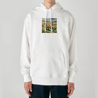 Rei_sellの駆けるキツネ Heavyweight Hoodie