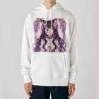 yos-1292583のねこニコばん Heavyweight Hoodie