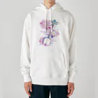 綾錦工房 りこりすの三味線 -雪月花- 【桜】 Heavyweight Hoodie