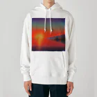 Rパンダ屋の飾れる夕焼けグッズ Heavyweight Hoodie