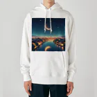 Rパンダ屋の「夜景グッズ」 Heavyweight Hoodie