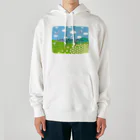 kimchinのテレビの<しばらくお待ちください>のテロップ画面 Heavyweight Hoodie