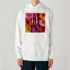 オンラインショップイエローリーフの色鮮やかな綺麗な花 Heavyweight Hoodie