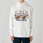 チェリモヤのねこコーラス 12 Heavyweight Hoodie