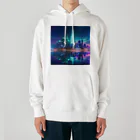 Mysycaの海辺の都市F Heavyweight Hoodie