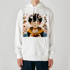 可愛い男の子イラスト販売所　By,keicyanの男の子　中学1年生　春 Heavyweight Hoodie