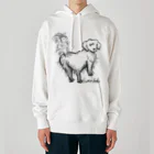 ui.のGolden Retriever Heavyweight Hoodie