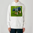 コナカマ通販SUZURI支店のCOW-2021 Heavyweight Hoodie