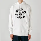 chippokeのころころパンダ（線あり） Heavyweight Hoodie