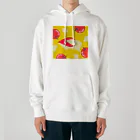 pastelia　shopのまんまるりんごだよ🍎 Heavyweight Hoodie