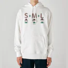 イラスト MONYAAT のスズメがちゅん SMLTシャツ Heavyweight Hoodie