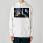 Yessy&Tomo Tienda de artistasの七夕の銀河 Heavyweight Hoodie