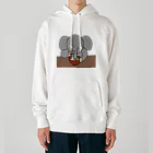 ＋Whimsyのお雑煮だぞう Heavyweight Hoodie