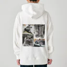 peco_peco_opecoのへそ天はらへりおぺこのロンT Heavyweight Hoodie