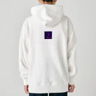 MANAっと一緒のじぶんの機嫌はじぶんでね　navy Heavyweight Hoodie