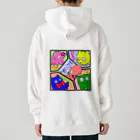 HxA paintshopのめんだこ一家 Heavyweight Hoodie