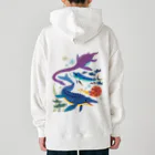 みなとまち層の白亜紀の海 Heavyweight Hoodie