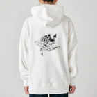 jellyfish-riceballのクジラ Heavyweight Hoodie