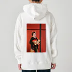 舞妓グッズ専門店『オツボネーズ』のあっこねえさん（ワンポイント） Heavyweight Hoodie