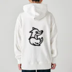 も蜘蛛くの狼 Heavyweight Hoodie