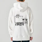 オカ氏のNEKO-Girl Black Heavyweight Hoodie