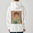 世界美術商店の女優ジャンヌ・サマリーの肖像 / Portrait of the Actress Jeanne Samary Heavyweight Hoodie