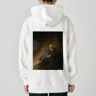 世界美術商店のエルサレムの滅亡を嘆くエレミヤ /  Jeremiah Lamenting the Destruction of Jerusalem Heavyweight Hoodie