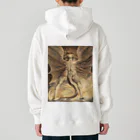 世界美術商店の巨大な赤い龍と太陽を着た女 / Great Red Dragon and the Woman Clothed with the Sun Heavyweight Hoodie