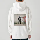 むぎライアンの戦争と平和 Heavyweight Hoodie