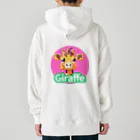 朱音琴音のドット絵のキリン Heavyweight Hoodie