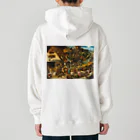 世界美術商店のネーデルラントの諺 / Netherlandish Proverbs Heavyweight Hoodie