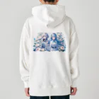 Sesilionのハーモニック・ブルーム Heavyweight Hoodie