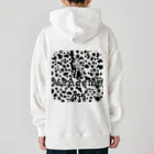 &AIのピクセルアートダルメシアン　6 Heavyweight Hoodie