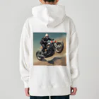 Yamapの仮面のバイク乗り Heavyweight Hoodie