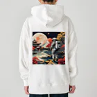 宇宙開発デザイン科の惑星『京都』 Heavyweight Hoodie