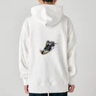 2-5-3aa7の忍者 Heavyweight Hoodie