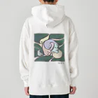 JINJIN_DRAMATIC_COMPANYのカルマくん Heavyweight Hoodie