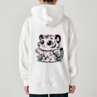 あにまるずのほわいとたいがー Heavyweight Hoodie