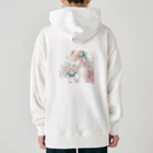 終わらない夢🌈のあなたを想う少女✨ Heavyweight Hoodie