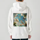 AQUAMETAVERSEのワンちゃんたちのパラダイス アメジスト 2846 Heavyweight Hoodie