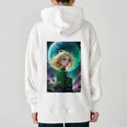 AQUAMETAVERSEの宇宙の凛とした姫 アメジスト 2846 Heavyweight Hoodie