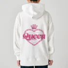 ハピネスポイント🌷山田ホアニータのQueenロゴパーカー Heavyweight Hoodie