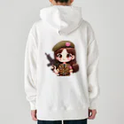 WakuWakustoreのarmy girl Heavyweight Hoodie