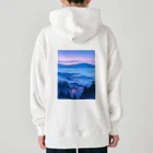 AQUAMETAVERSEの雲海とホテル街の灯　ラフルール　1859 Heavyweight Hoodie