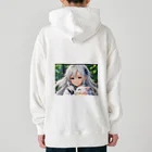 巫女スタぐらむのだっこされる神様 Heavyweight Hoodie