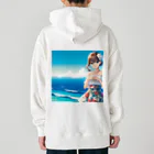 かるるんショップの海と南国と水着と　夏休み Heavyweight Hoodie