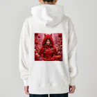 お花屋SUNのFlower R R H（フラワー・レッド ライディング フード） Heavyweight Hoodie